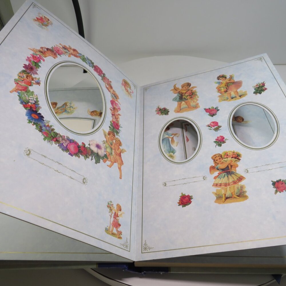 vintage-style "Inspired by Angels" photograph album
